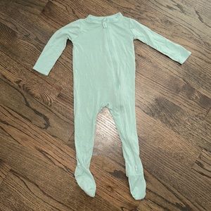 Kyte Baby Zipper Footie in Sage
